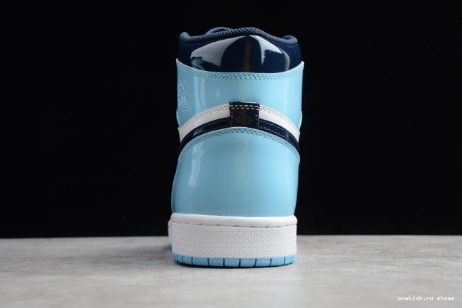 Cheap Jordan Retro 1 Air UNC OG CD0461-401 High Patent 0807